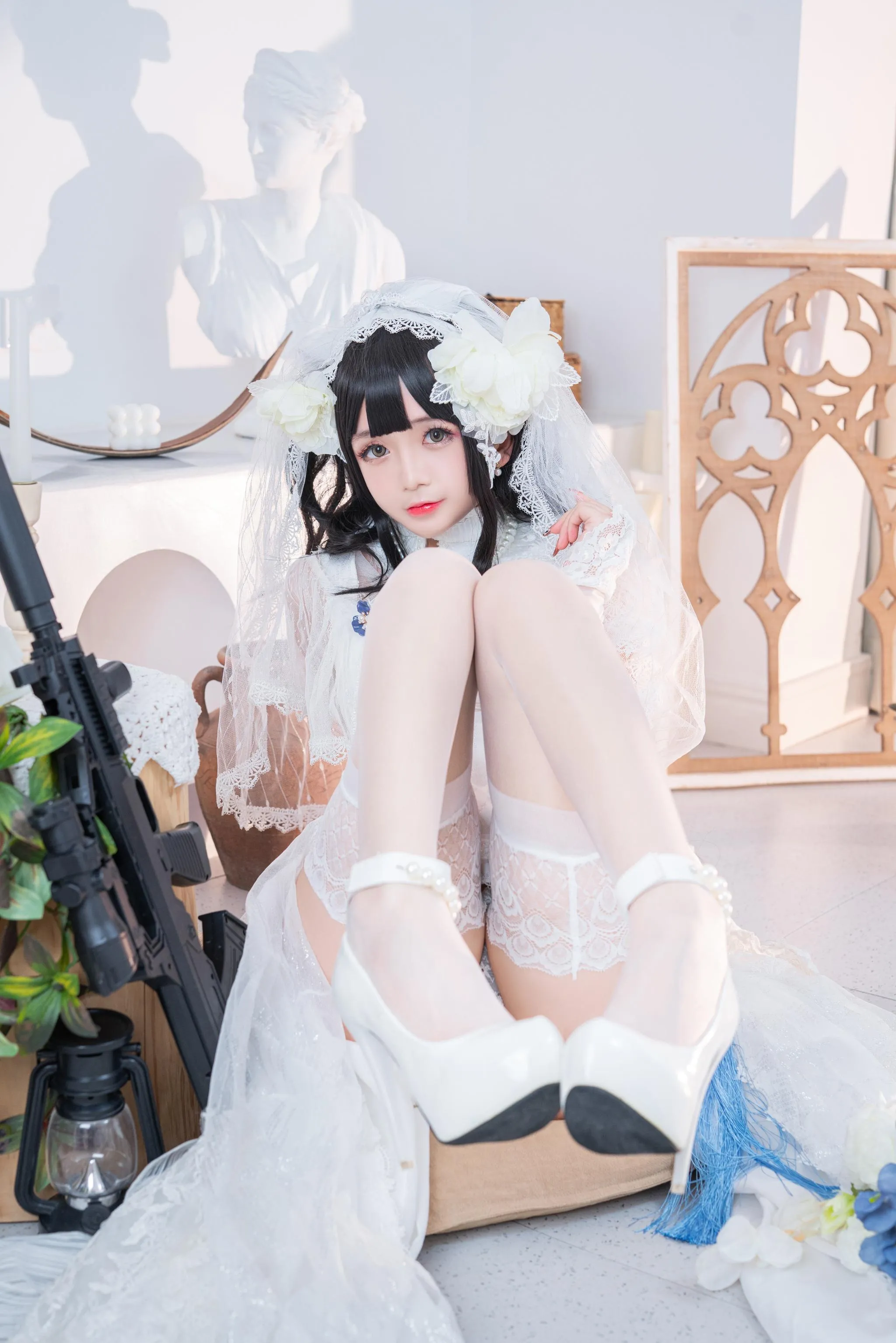 日奈娇 – NO.31 95式婚纱 [52P]插图